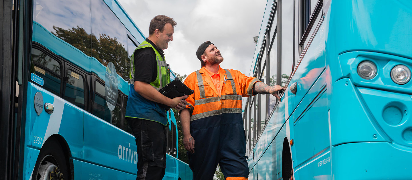 Arriva UK Bus HSE inspection Image