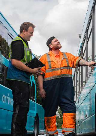 Arriva UK Bus HSE inspection Image